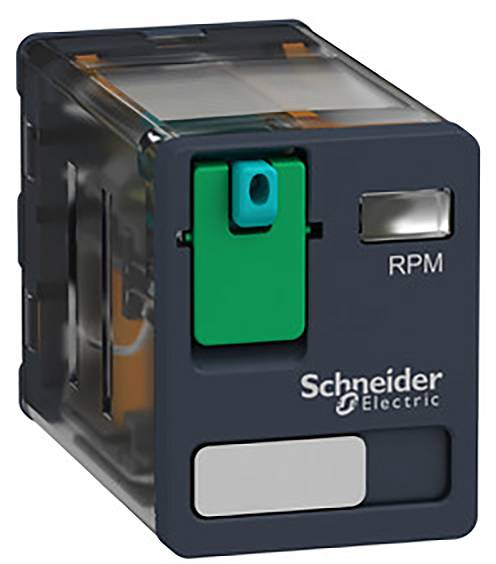 Schneider Electric RPM21JD Hoogvermogen relais Steekbaar 2x wisselcontact 12 V/DC 10 stuk(s)