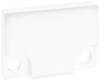 Barthelme 62398614_9010 BARdolino Eindkappen-set Aluminium (l x b x h) 3 x 18.4 x 13 mm 2 stuk(s)