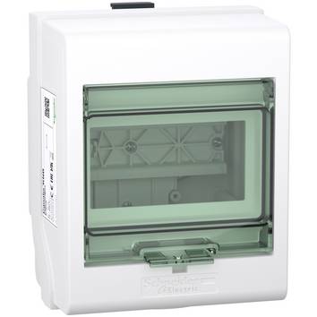 Schneider Electric KNB32CM55 GN-adapter voor uitgaande versnellingen, 32 A, leeg voor 5 deeleenheden Verdeelkastaccessoire   Wit        1 stuk(s)