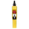 Schneider Electric XACA2073 XACA2073 Hangknop Met NOT-AUS schakelaar Knop Geel 1 stuk(s) Piece
