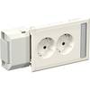 Schneider Electric 5940021 Inbouwdoos 2-voudig stopcontact (b x h x d) 39 x 84 x 39 mm 1 stuk(s) Wit