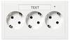 Schneider Electric 5940250 Inbouwdoos Wandcontactdoos dubbel 1 stuk(s)