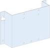 Schneider Electric LVS03050 PrismaSeT-P, montageplaat, Compact NSX/NSX Vigi100-250 3-4-polig, tuimelaar, vaste inbouw, verticaal, breedte=400 mm, hoogte=9Module Montageplaat Staal Meerdere kleuren 1 stuk(s)