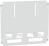 Schneider Electric LVS03152 PrismaSeT-P, montageplaat, 2x 3PH+N-teller, verticaal, breedte=650 mm, hoogte=9Module Montageplaat 1 stuk(s)
