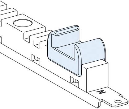 Schneider Electric LVS04659 PrismaSeT-P, Linergy LGYE, railaanslag, 2000-4000A,(12 stuks) Verdeelkastaccessoire           1 stuk(s)