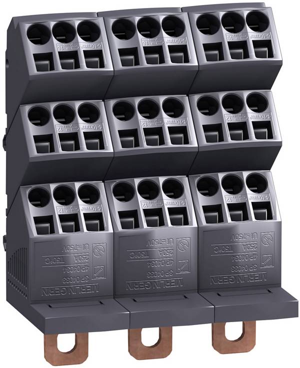 Schneider Electric LVS04033 Verdeelblok Voor DIN-rail montage 1 stuk(s) Piece