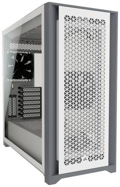 Corsair 5000D RGB Midi-tower PC-behuizing  Wit