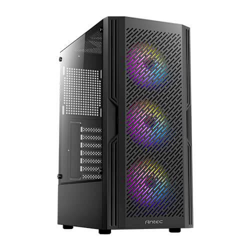 Antec Antec AX Series AX20 - Mid tower - ATX - keine Spannungsversorgung Midi-tower PC-behuizing Zwart-0