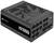 Corsair HX1000i voeding, zwarte behuizing, ventilatorrooster bovenaan, meerdere aansluitingen aan de zijkant, geschikt voor high-performance pc-systemen.