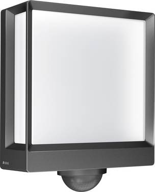 Steinel L 40 SC ANT 085247 LED-buitenlamp met bewegingsmelder (wand)  LED LED vast ingebouwd 12.9 W Antraciet