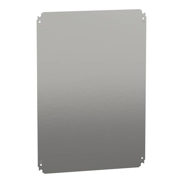 Schneider Electric NSYMM75 Eenvoudige montageplaat H700xB500mm van verzinkt staal Montageplaat Staal 1 stuk(s)