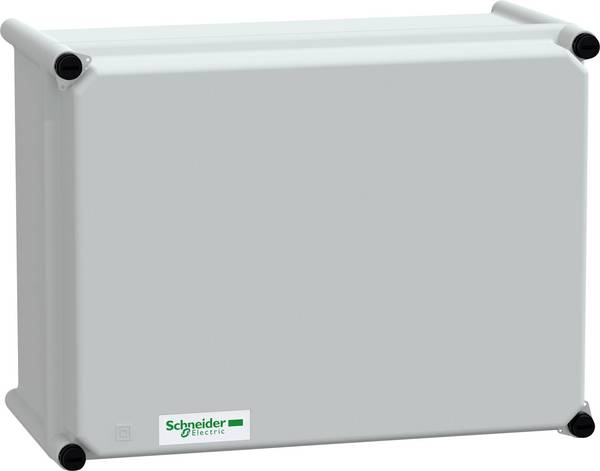 Schneider Electric NSYPLSP2736G Universele behuizing 270 x 360 x 180 Polyester Grijs 1 stuk(s) Piece