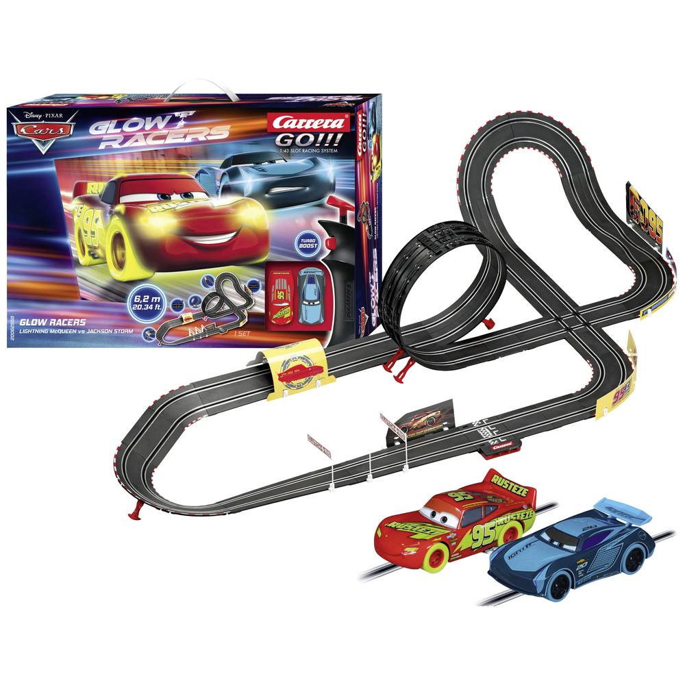 Carrera GO!!! 62559 Disney Cars - Glowracers-set