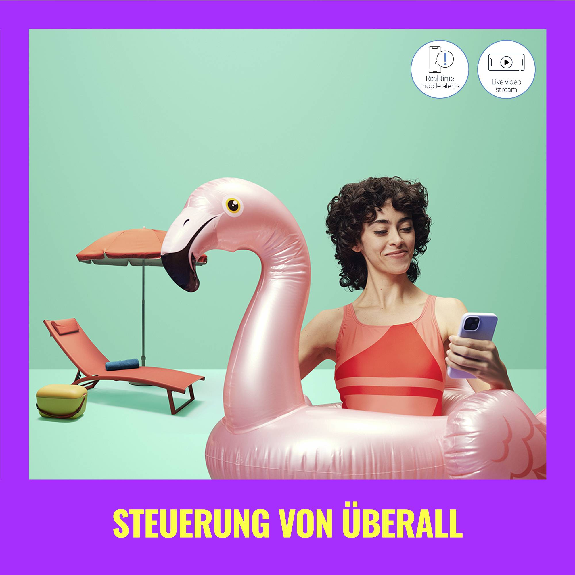 PHILIPS HUE Aangesloten camera - WIZ - Binnen - Geluids- en bewegingsdetectie - Bedraad-7