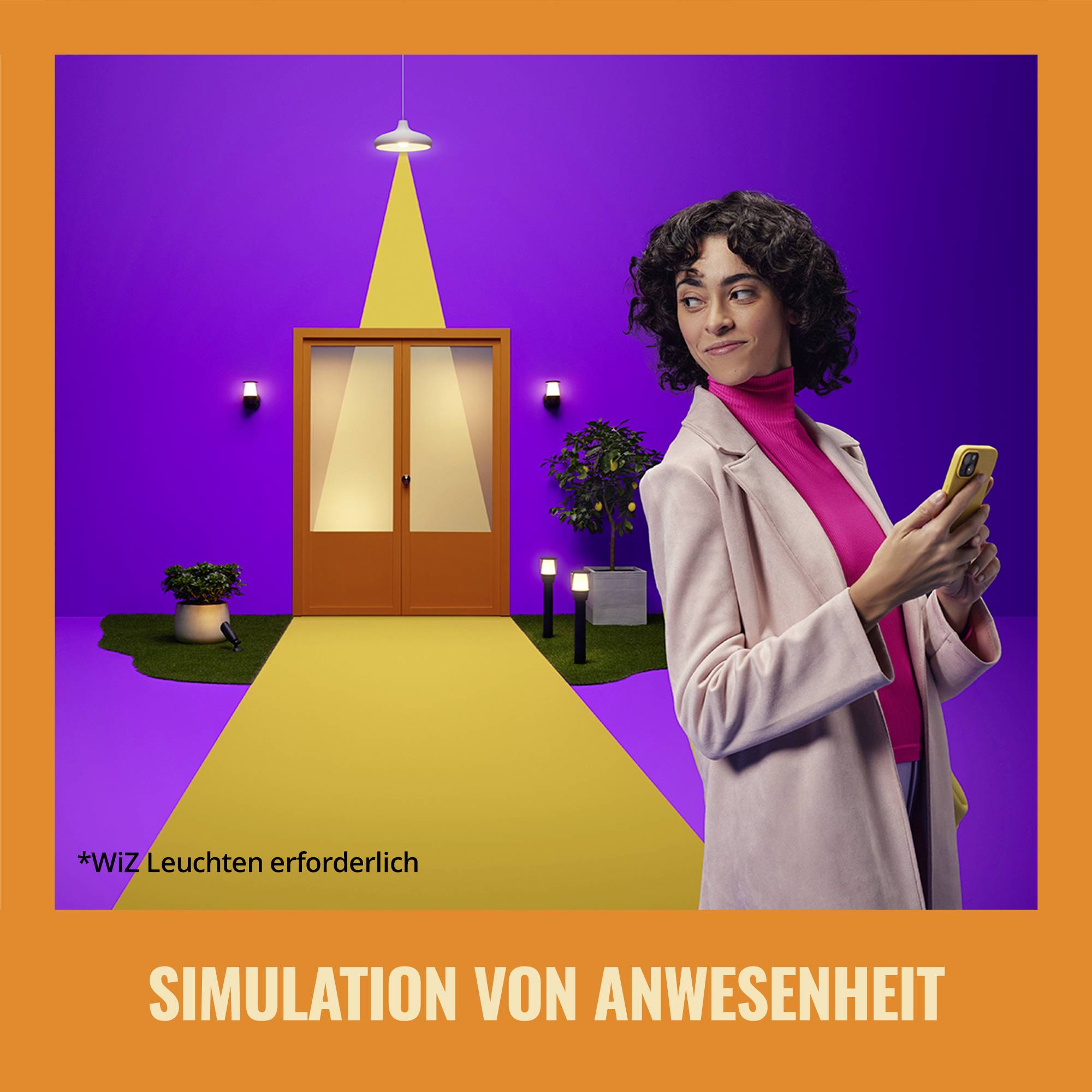 PHILIPS HUE Aangesloten camera - WIZ - Binnen - Geluids- en bewegingsdetectie - Bedraad-8