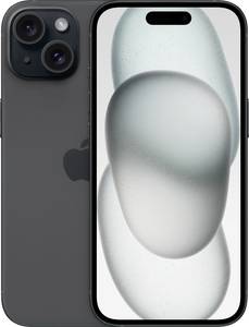 Conrad Apple iPhone 15 512 GB 15.5 cm (6.1 inch) Zwart iOS 17 Dual-SIM aanbieding