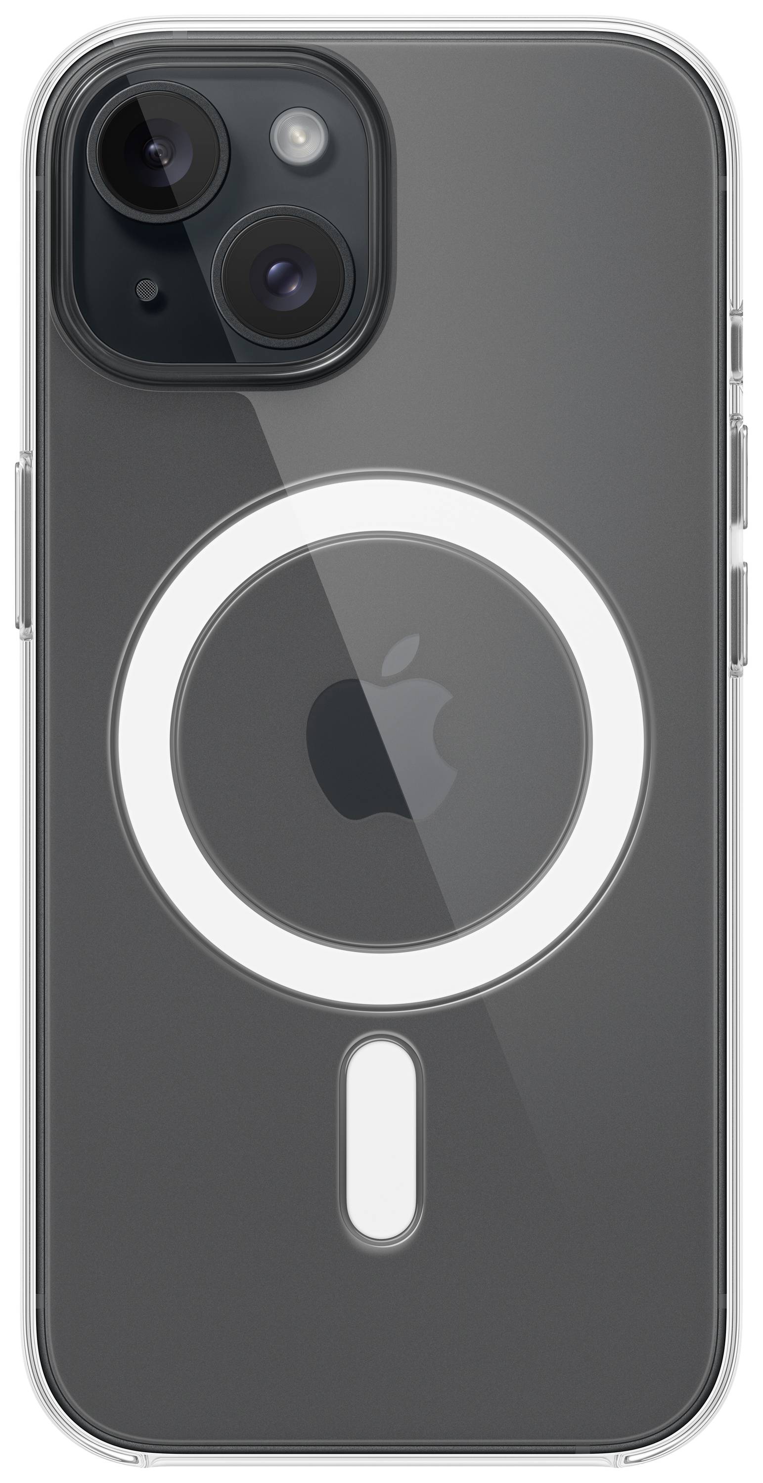 Apple Clear Case Backcover Apple iPhone 15 Transparant Inductieve lading, Stootbestendig-2