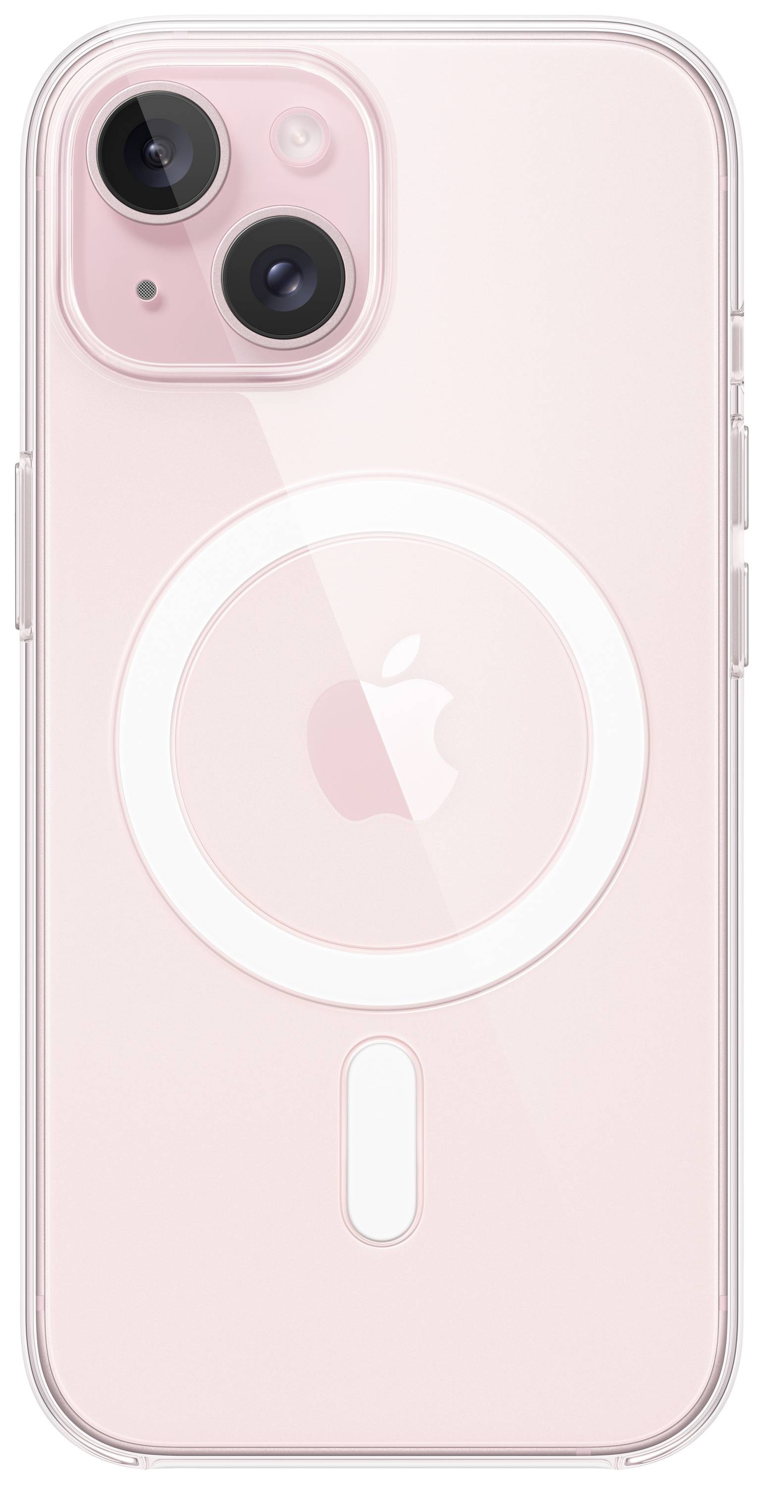 Apple Clear Case Backcover Apple iPhone 15 Transparant Inductieve lading, Stootbestendig-4