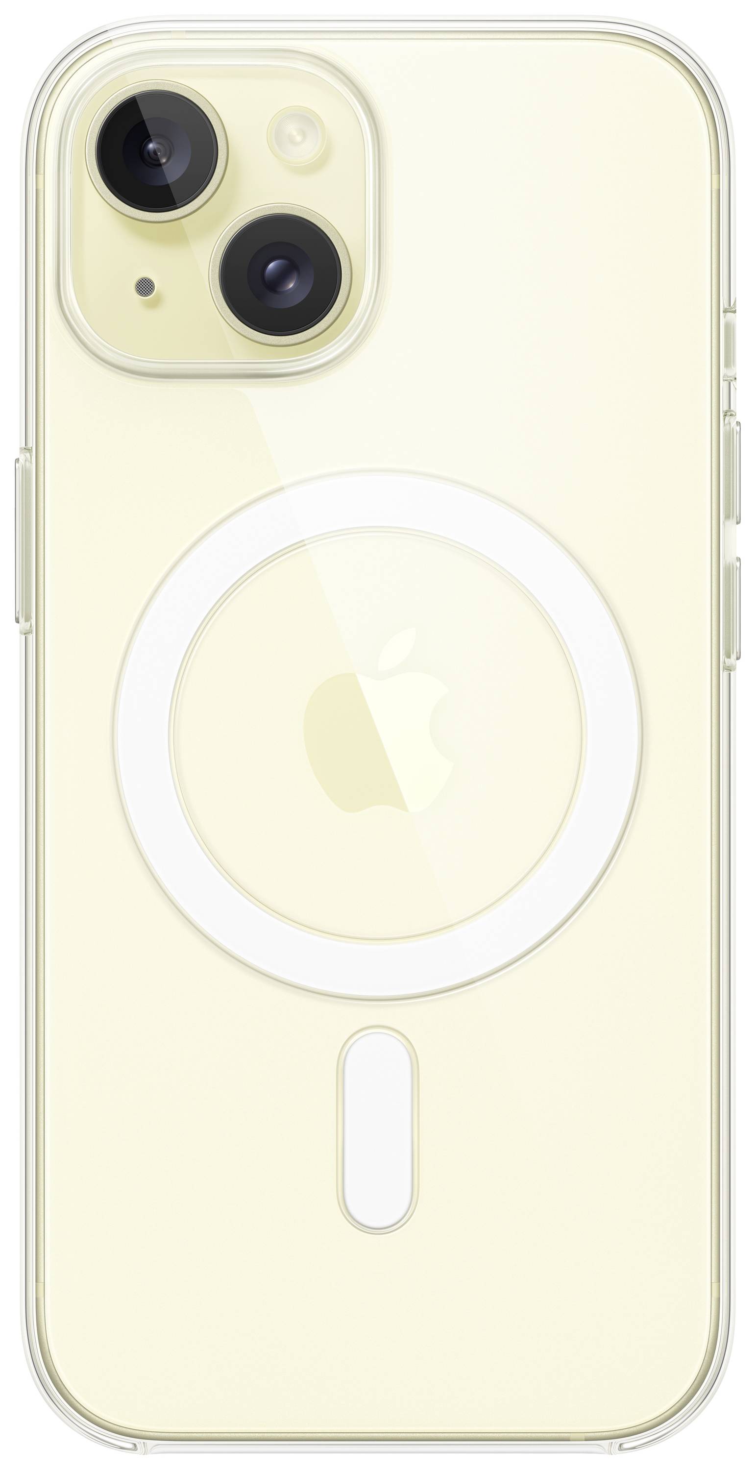 Apple Clear Case Backcover Apple iPhone 15 Transparant Inductieve lading, Stootbestendig-5