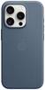 Apple Finewoven Case Backcover Apple iPhone 15 Pro Pacific-blauw Inductieve lading, Stootbestendig