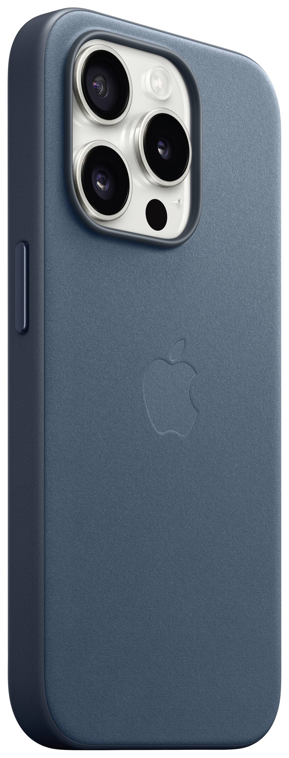 Apple Finewoven Case Backcover Apple iPhone 15 Pro Pacific-blauw Inductieve lading, Stootbestendig-1