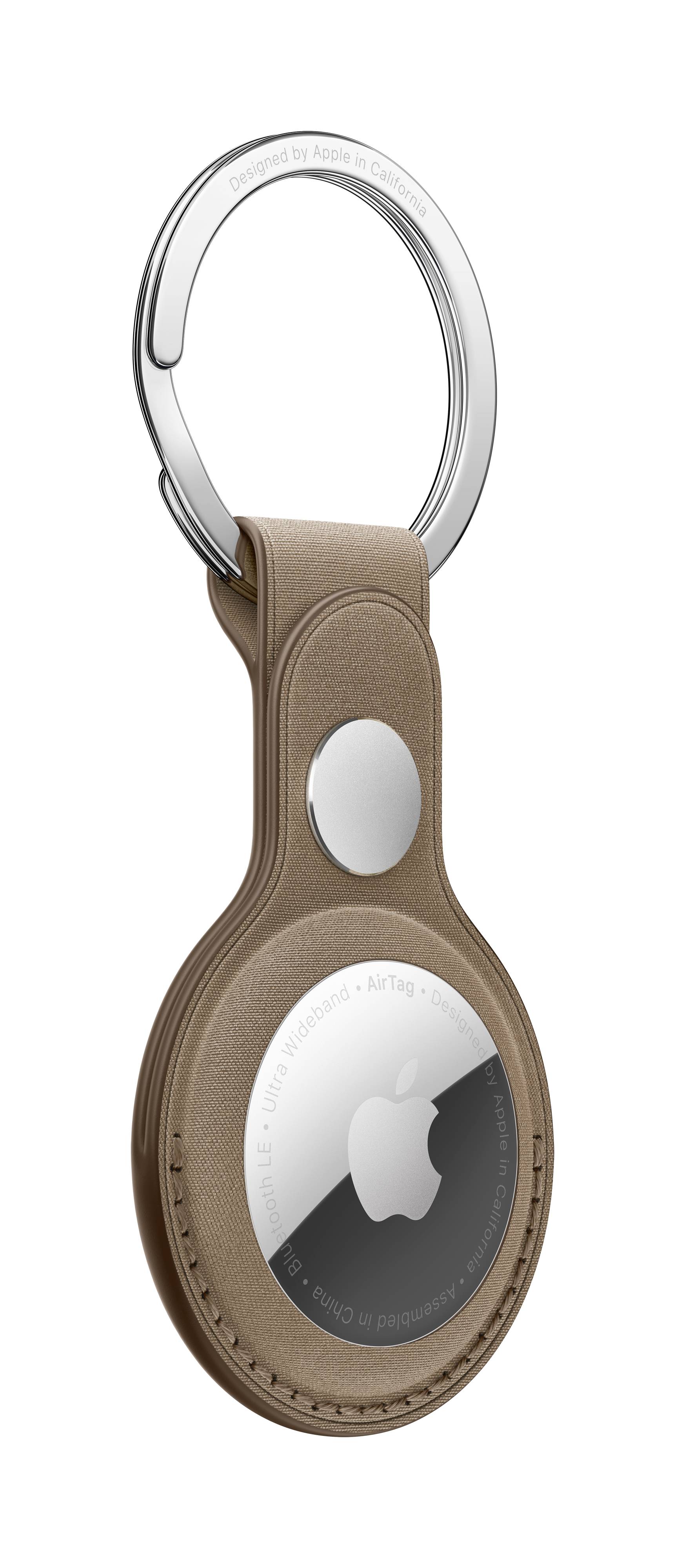 Apple Finewoven Key Ring AirTag sleutelhanger Apple AirTag Taupe-1