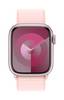 Apple Watch Series 9 GPS + Cellular 41 mm Aluminium kast Sport Loop Light-roze