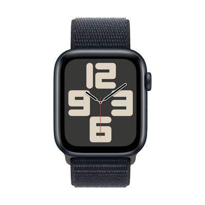 Apple Watch SE (2023) GPS 44 mm Aluminium kast Sport loop Midnight 