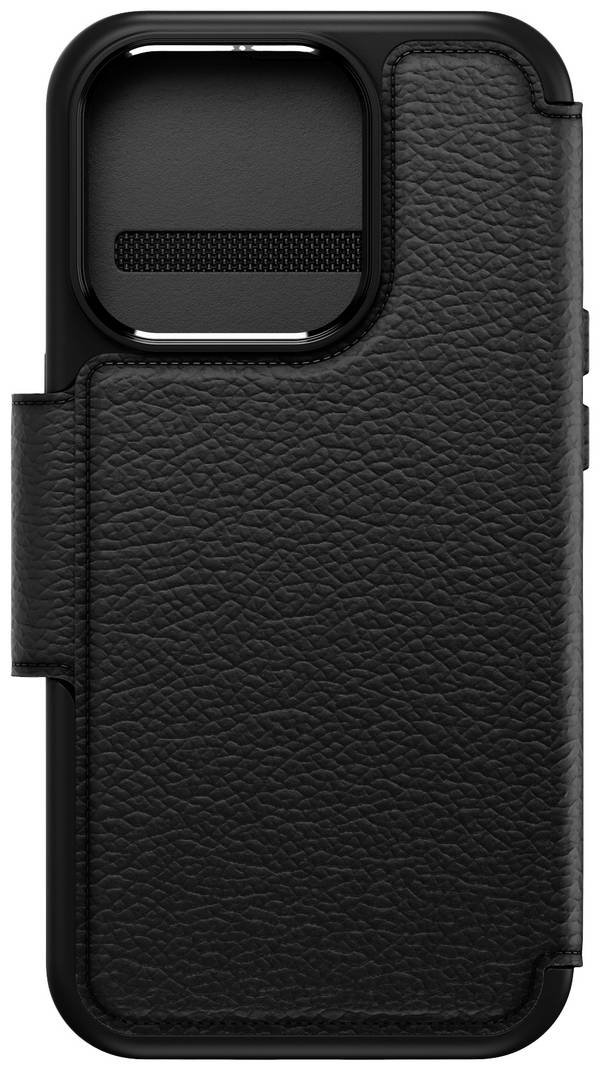 OtterBox Strada Draagtas/-koffer (Folio) Apple iPhone 15 Pro Smartphone, Card, Contant geld - Shadow zwart - Valbestendi