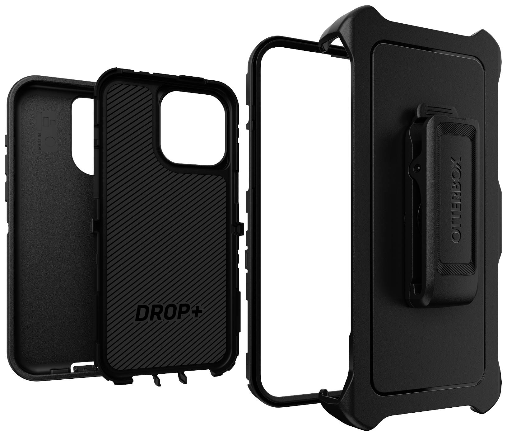 OtterBox Defender Case voor Apple iPhone 15 Pro Max Smartphone - Zwart-2