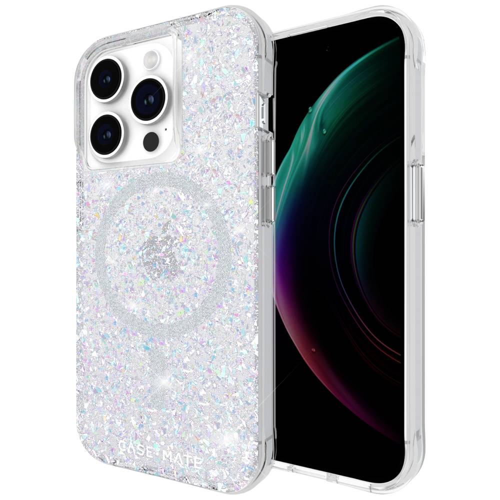 CASEMATE Twinkle MagSafe Backcover Apple iPhone 15 Pro Stardust, Glittereffect
