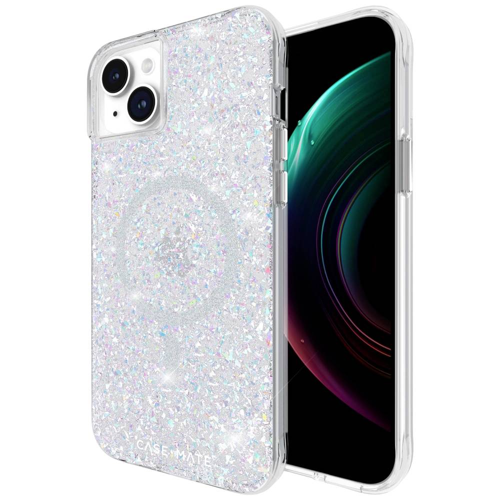 CASEMATE Twinkle MagSafe Backcover Apple iPhone 15 Plus Stardust, Glittereffect