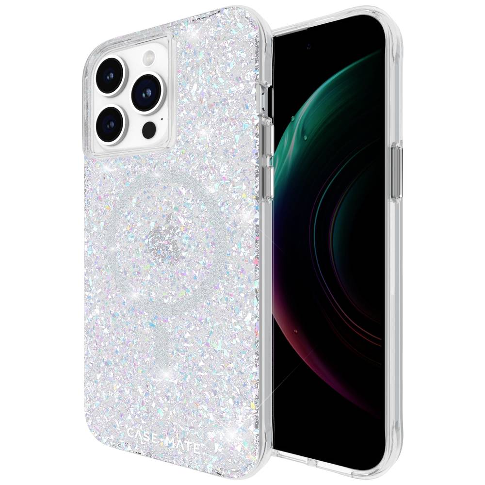 CASEMATE Twinkle MagSafe Backcover Apple iPhone 15 Pro Max Stardust, Glittereffect
