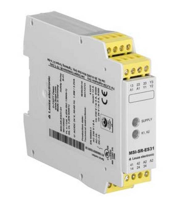 Leuze Electronic 50133022 Veiligheidsrelais 3x NO (b x h x d) 22.5 x 96.5 x 114 mm Handmatige/Automatische herstart 1 stuk(s)