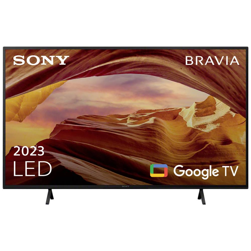 Sony X75WL LCD-TV 108 cm 43 inch Energielabel G (A - G) DVB-C, DVB-S, DVB-S2, DVB-T, DVB-T2, Smart TV, UHD, WiFi, CI+* Zwart met grote korting