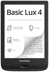 Conrad PocketBook Basic Lux 4 eBook-reader 15.2 cm (6 inch) Zwart aanbieding