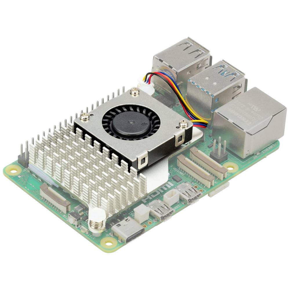 Raspberry Pi® Actieve ventilator Geschikt voor serie: Raspberry Pi