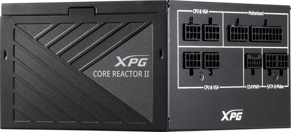 XPG Netzteil XPG CORE REACTOR II 1200 (1200 PC-netvoeding 1200 W ATX 80 Plus Gold
