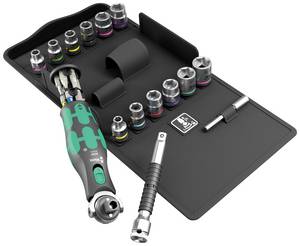 Conrad Wera 8009 05004285001 Dopsleutelset 1/4" (6.3 mm) 27-delig aanbieding