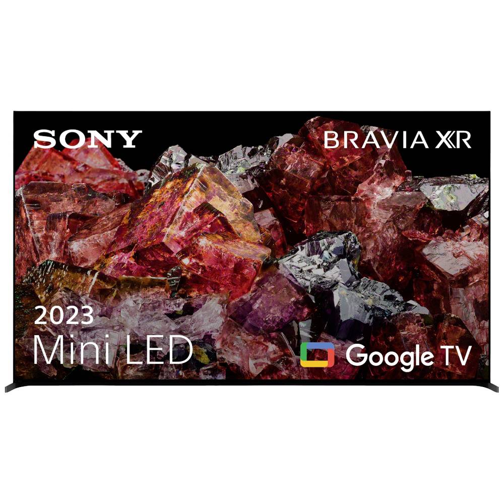Sony Bravia XR X95L LCD-TV 215 cm 85 inch Energielabel E (A - G) CI+*, DVB-C, DVB-S, DVB-S2, DVB-T, DVB-T2, Smart TV, UHD, WiFi Dark silver met grote korting