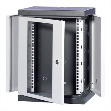nVent SCHROFF 10238151 10inch-patchkast (b x h x d) 345 x 262 x 280 mm 4 HE Antraciet-grijs