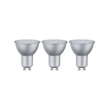 Paulmann 28430 LED-lamp Energielabel G (A - G) GU10  6.5 W Warmwit (Ø x h) 51 mm x 54 mm  3 stuk(s)