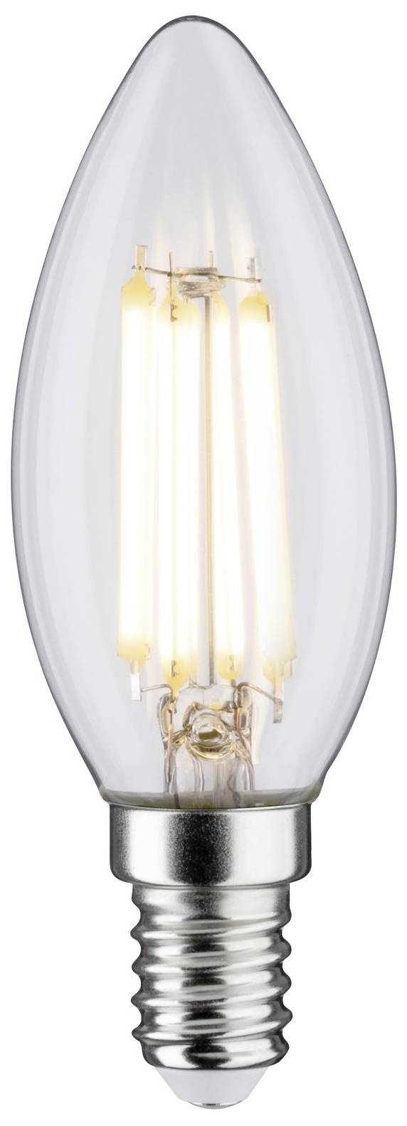 Paulmann 28643 LED-lamp Energielabel E (A - G) E14 6.5 W Warmwit (Ø x h) 35 mm x 97 mm 1 stuk(s)