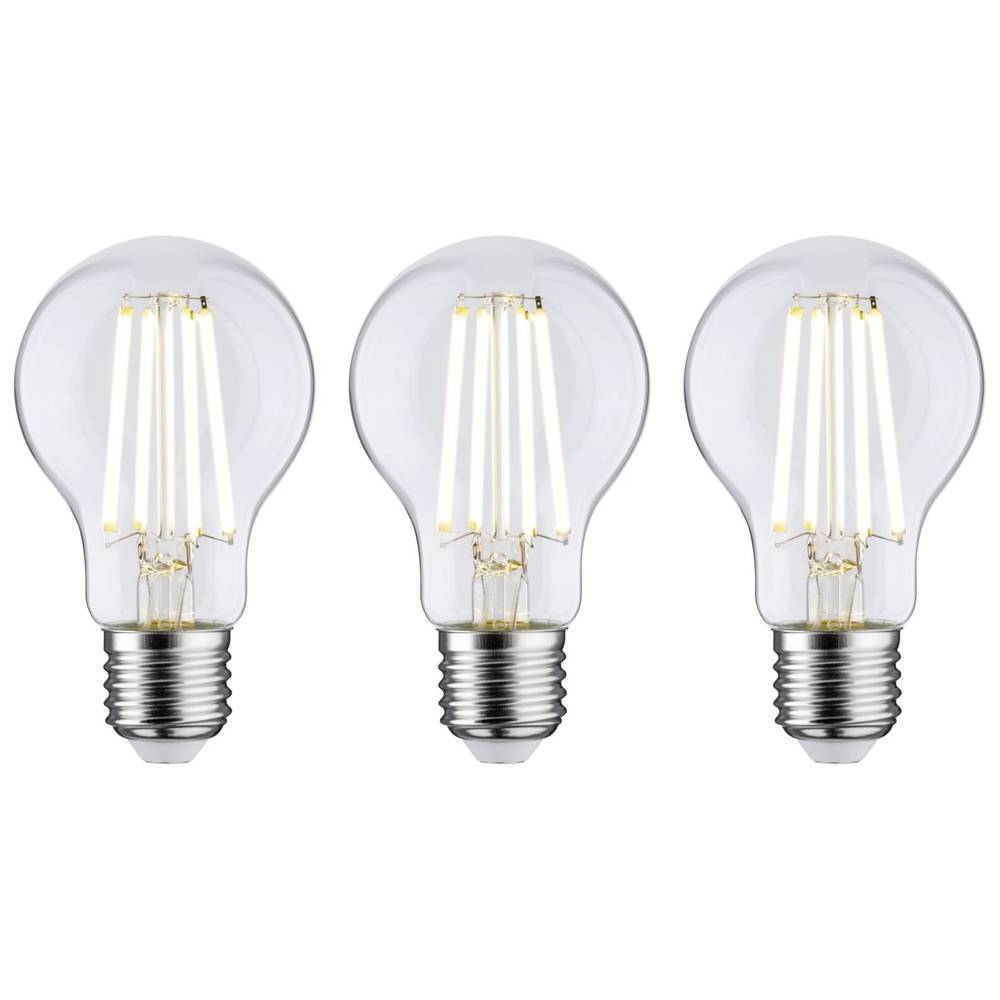 Paulmann 29132 LED-lamp Energielabel A (A - G) E27 4 W Warmwit (Ø x h) 60 mm x 105 mm 3 stuk(s)