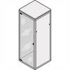 nVent SCHROFF 20117744 19 inch Doorkijkdeur voor patchkast 16 HE Grijs
