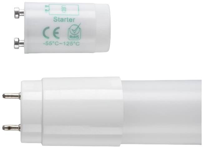 SLV LED-buis- Energielabel: E (A - G) G13 T8 24 W Koudwit 1 stuk(s) (Ø x l) 28 mm x 1510 mm