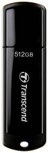 Conrad Transcend TS512GJF700 USB-stick 512 GB Zwart TS512GJF700 USB-A 3.2 Gen 1 aanbieding