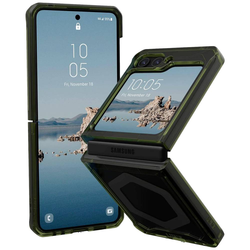 UAG Plyo Pro Backcover Samsung Galaxy Z Flip 5 hoesje - Olive