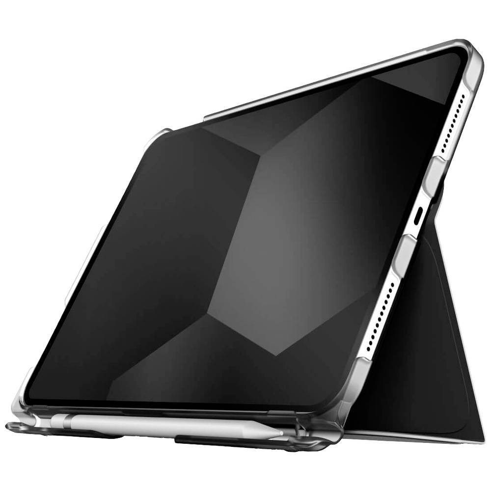 STM Studio Case Backcover Geschikt voor Apple model: iPad 10.9 (10e generatie) Zwart, Transparant