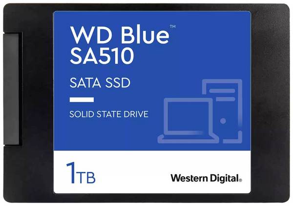 Western Digital Blue™ SA510 1 TB SSD harde schijf (2.5 inch) SATA 6 Gb/s Retail WDS100T3B0A